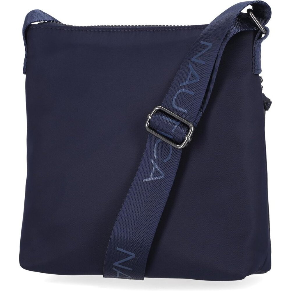 Women's Up Indigo Nylon Crossbody Bag Purse with Adjustable Shoulder Strap - Picture 4 of 5